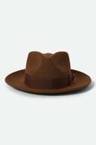 Unisex Swindle Convertabrim Fedora in the color Coffee/Light Brown - Additional Laydown image