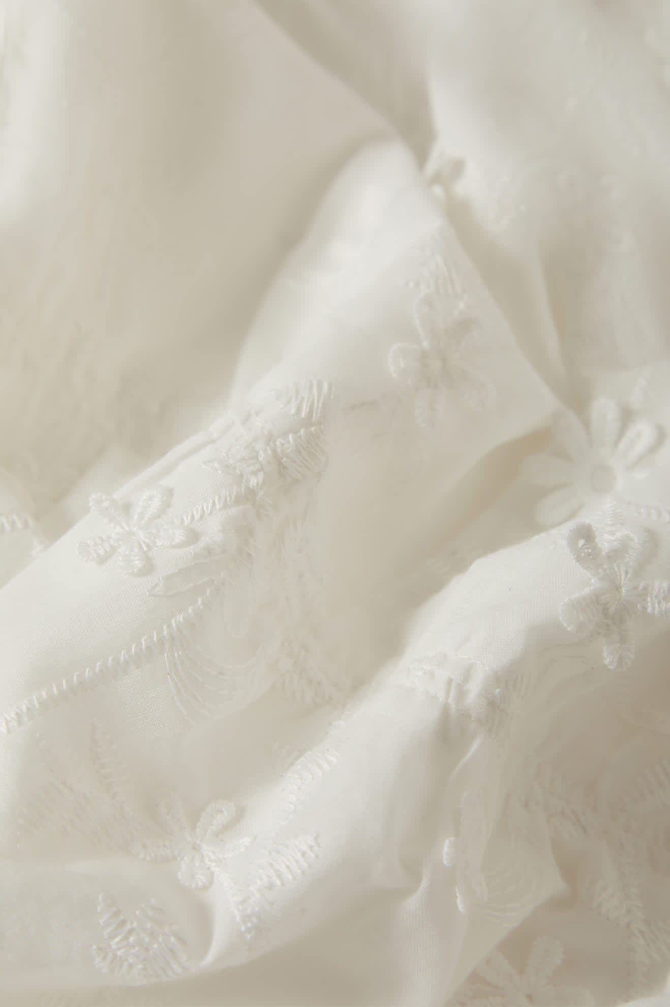 Women's The Abigail Skirt in the color Off White Floral - Additional Laydown image