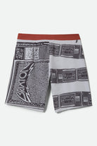 Men's Blitz Boardshort 21" in the color TV Checker/Amber Terrian - Additional Laydown image