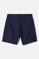 Men's Santo Chino Short in the color Midnight Blue - Additional Laydown image