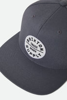 Unisex Oath III Snapback in the color Future Grey - Additional Laydown image