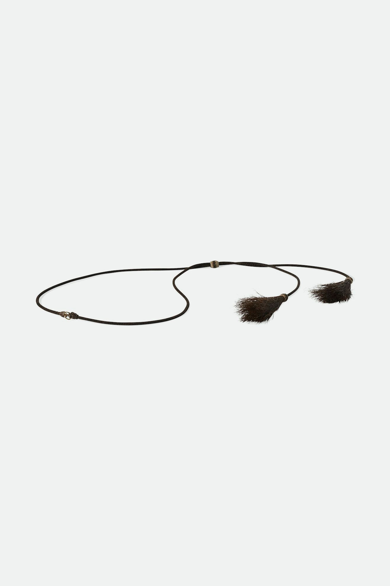 Brixton Unisex Adjustable New West Hat Band - Light Brown | Profile