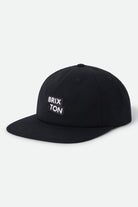 Unisex Team Snapback in the color Black - Front Product View