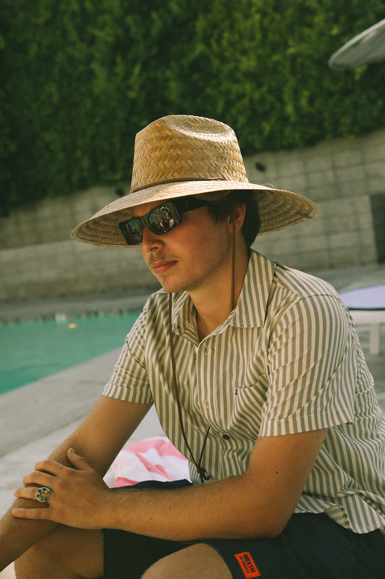 Unisex Bells II Sun Hat in the color Light Brown - Men's Lifestyle image