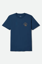 Men's Dusted Standard T-Shirt in the color Navy - Front Product View