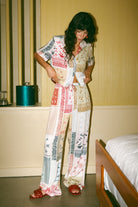 Women's Silky Hudson Lounge Pant in the color Multi Color Bandana - Men's Lifestyle image