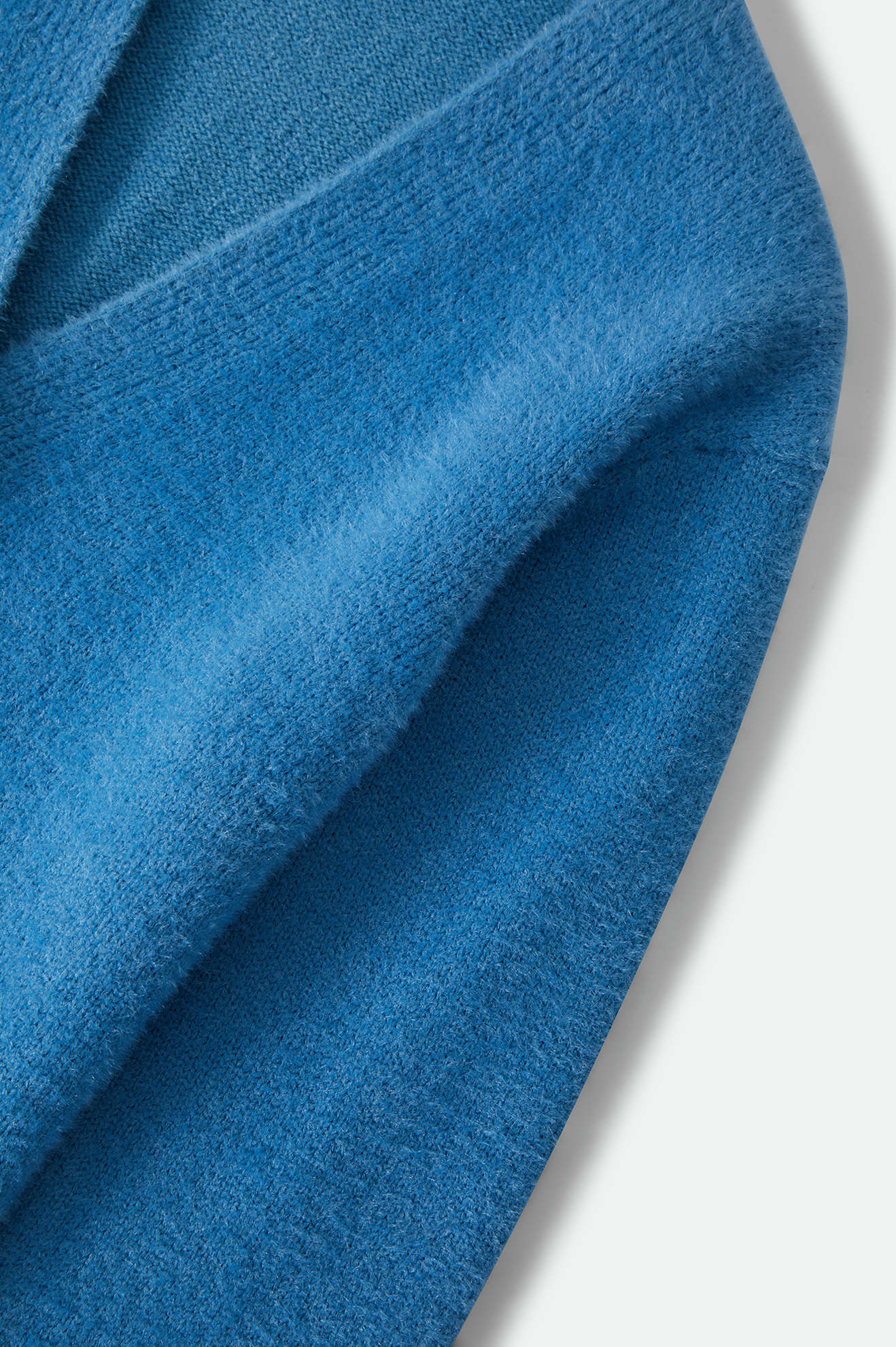 Women's Town Cardigan in the color Electric Indigo - Additional Laydown image