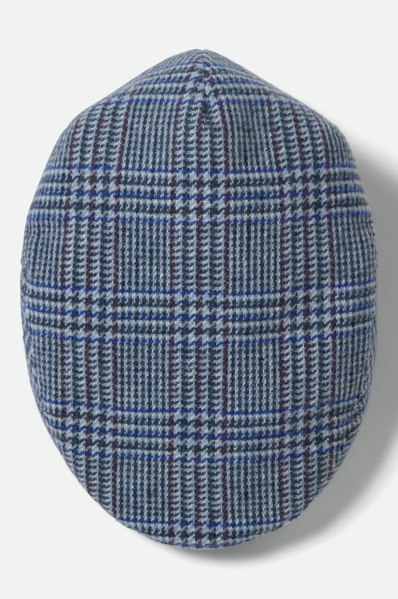 Unisex Hooligan Flat Cap in the color Celadon Green/Royal Plaid - Additional Laydown image