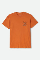 Men's 76 Minute Man Standard T-Shirt in the color Washed Orange - Front Product View