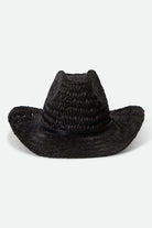 Unisex Houston II Straw Cowboy Hat in the color Black - Additional Laydown image
