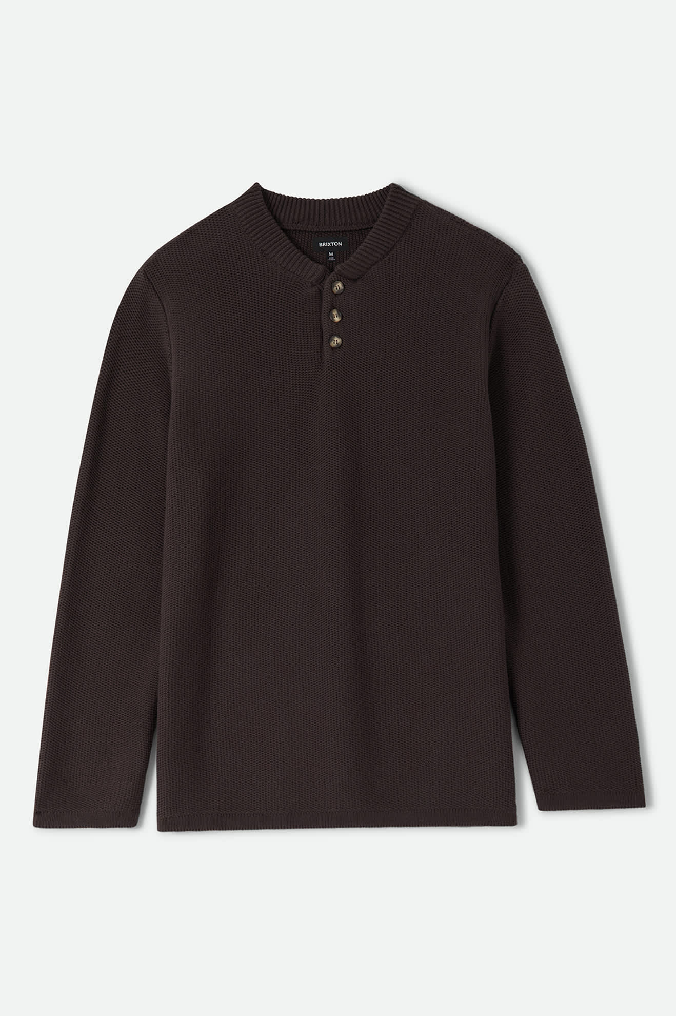 Men's Belgrade Sweater in the color Walnut Brown - Front Product View