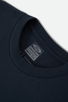 Men's Ford Service Dept Pocket T-Shirt in the color American Navy - Additional Laydown image