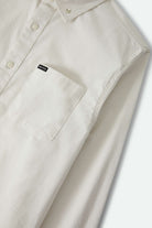 Men's Sanford Shirt in the color Off White - Additional Laydown image