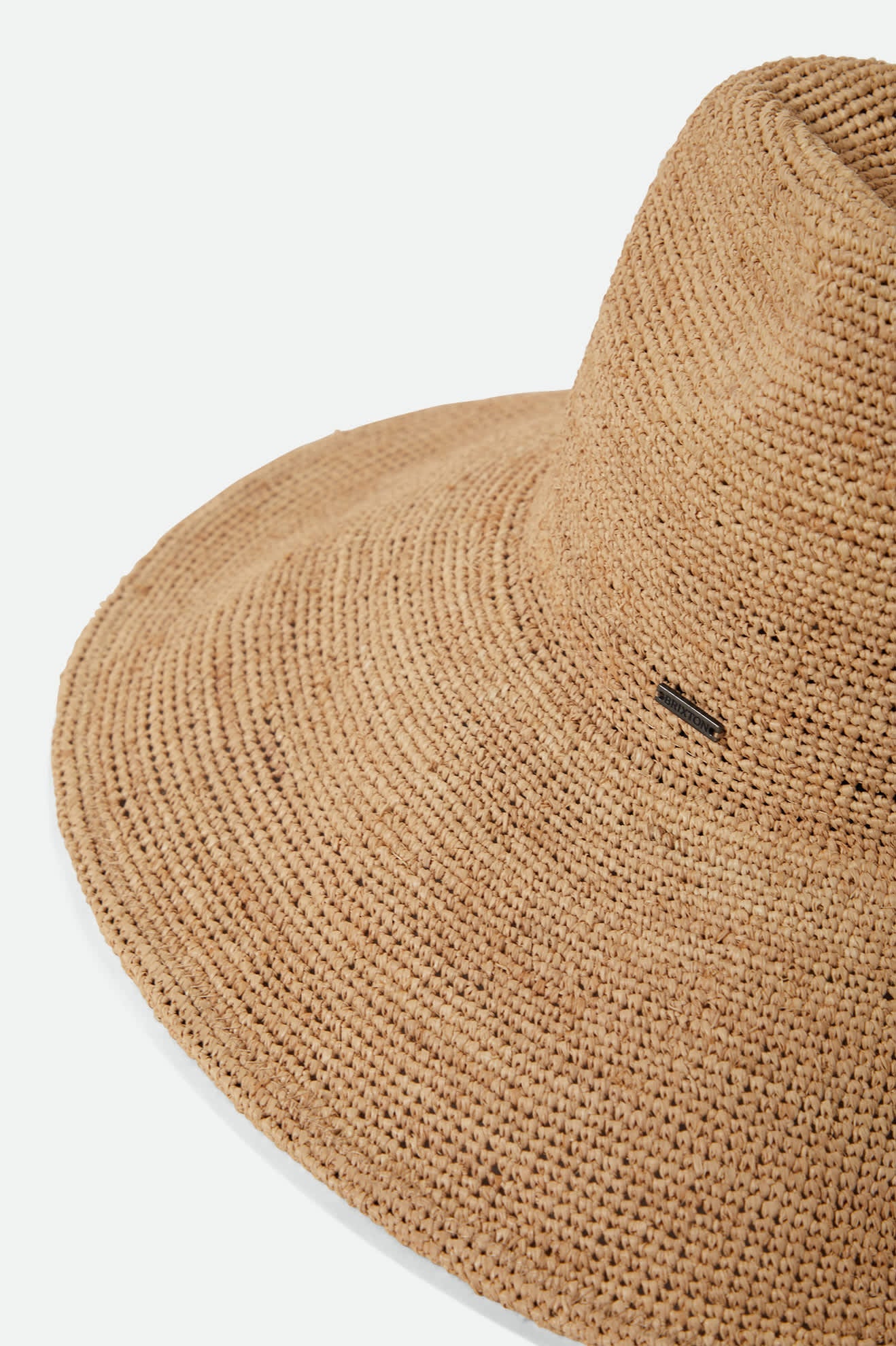 Women's Helena Straw Sun Hat in the color Tan - Additional Laydown image
