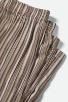 Women's The Alley Lounge Pant in the color Worn In Robust Red Stripe - Additional Laydown image