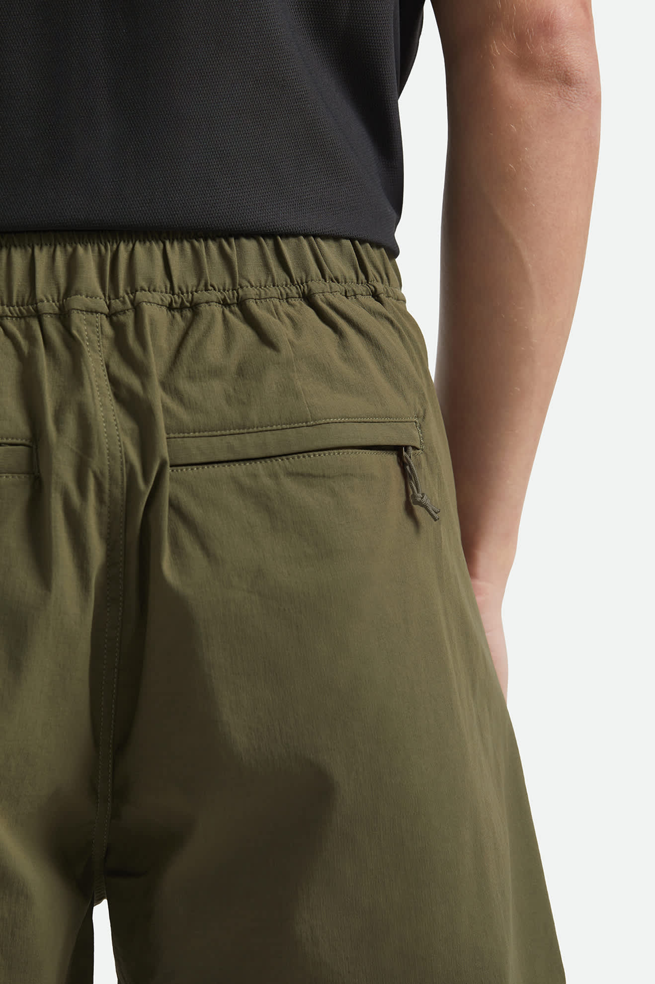 Men's Journey Utility Short in the color Dark Olive - Additional Fit image