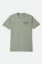 Men's Grade Short Sleeve Shirt in the color Desert Green/Dark Navy/Amber Terrain - Front Product View