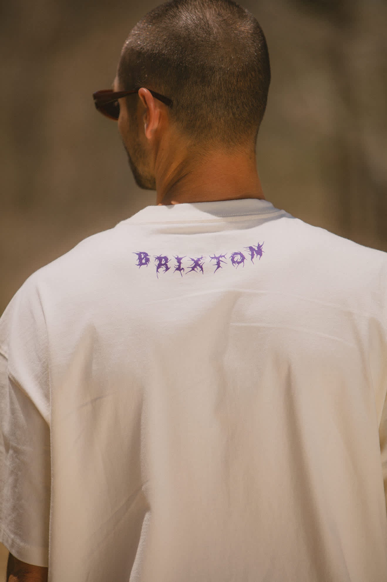 Men's Zephyr Short Sleeve Oversized Shirt in the color Cream - Men's Lifestyle image