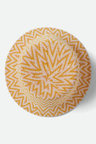 Women's Lisboa Knit Packable Bucket Hat in the color Multi Color Zigzag - Additional Laydown image