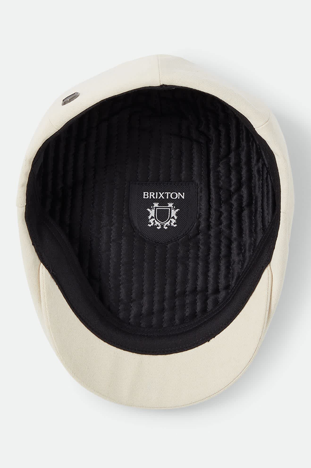 Unisex Hooligan Flat Cap in the color Egret White - Additional Laydown image