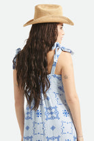 Women's Odessa Cowboy Hat in the color Natural - Additional Fit image
