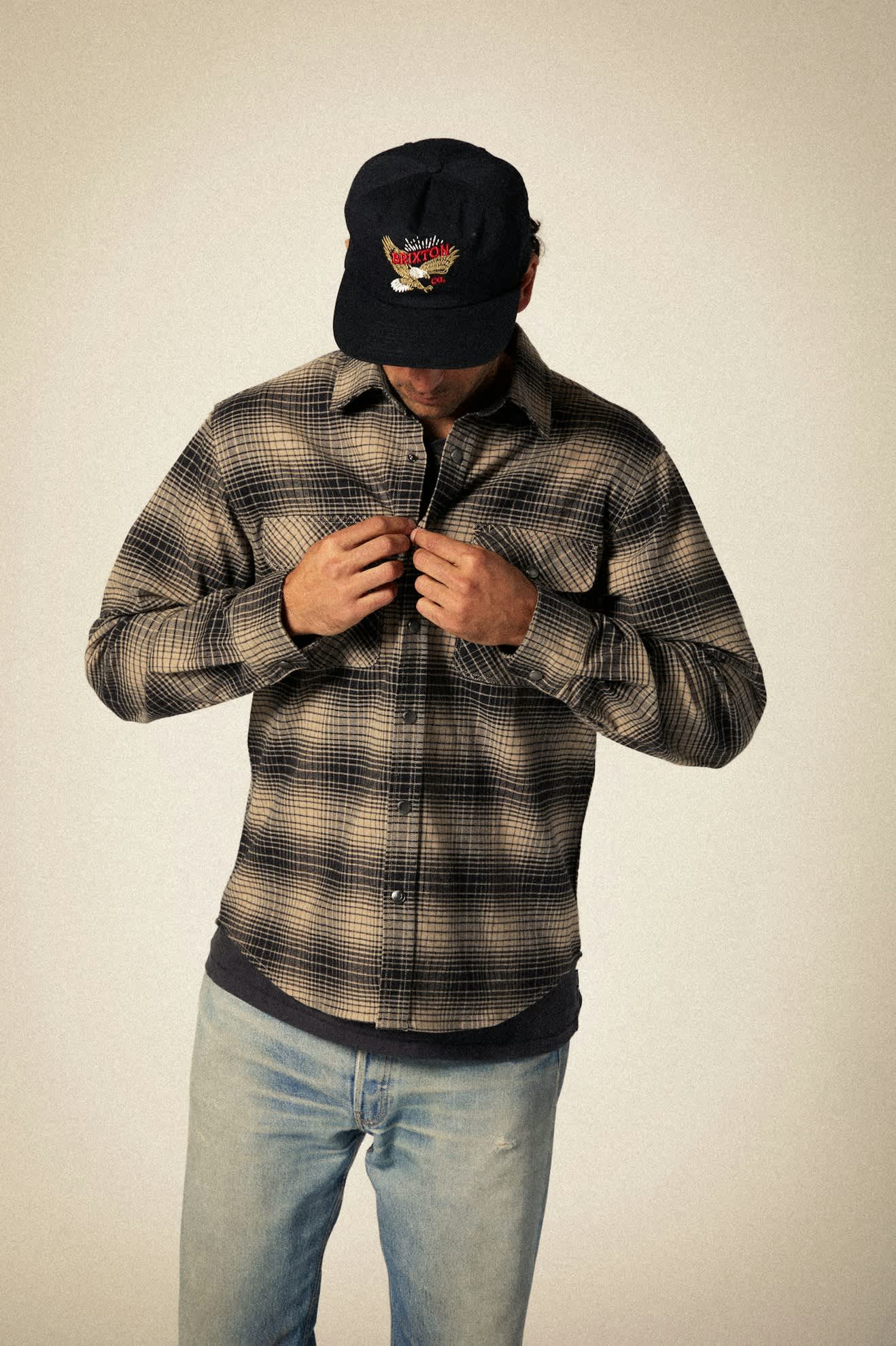 Unisex Keller Snapback in the color Black - Additional Fit image