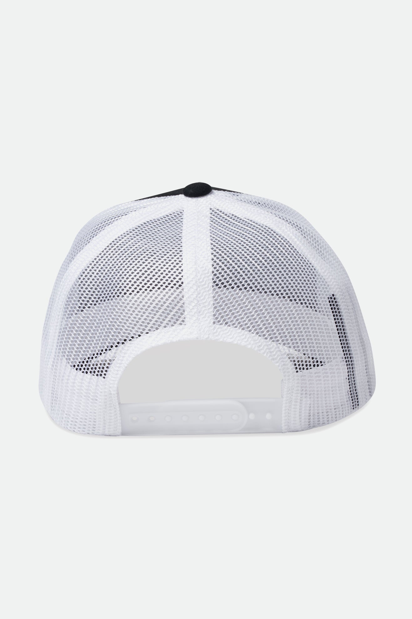 Brixton Men's Crest Netplus MP Trucker Hat - Black | Back