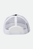 Brixton Men's Crest Netplus MP Trucker Hat - Black | Back