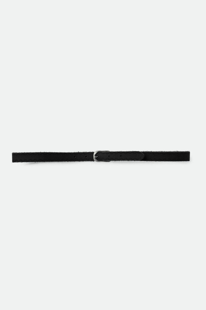 Unisex Adjustable Buckle Hat Band - Black - Back Side